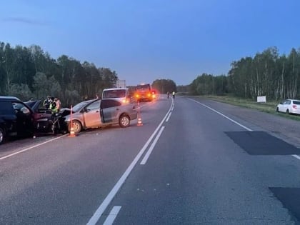 Под Омском насмерть разбился водитель легковушки