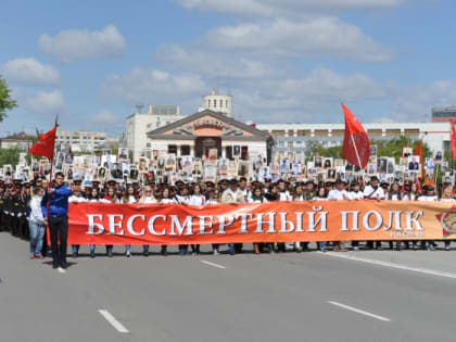 В Омске «Бессмертный полк» стартует от библиотеки Пушкина