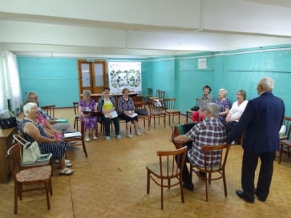 Репетиция хора.