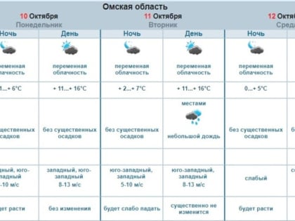 Тепло и ветрено. Омичей ждет продолжение «бабьего лета»