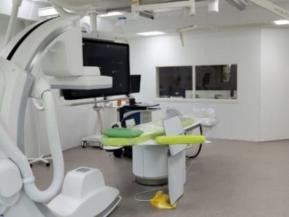 Областную клиническую больницу оснастили уникальным ангиографическим комплексом
