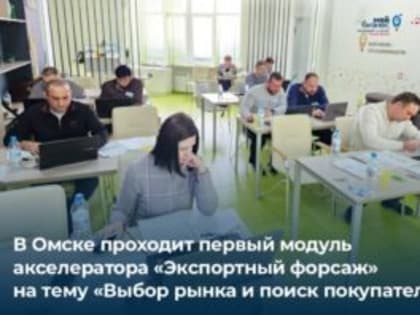 «Экспортный форсаж»: омские предприниматели выбирают международный рынок для экспорта