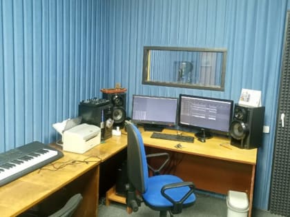 В Ключевском СДК открылась новая студия звукозаписи