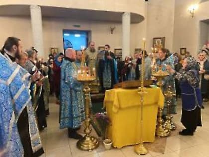 Икона Божией Матери «Неупиваемая Чаша» на приходах Тарской, Калачинской и Исилькульской епархий