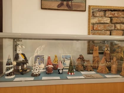 В Воскресенском соборе открылась выставка «Волшебство под Рождество. Поздравляют дети»