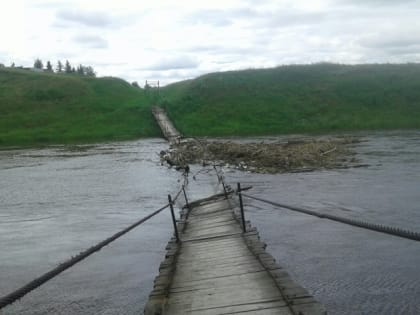 У разрушенного моста в Омской области не нашли хозяина, ремонтировать его не будут