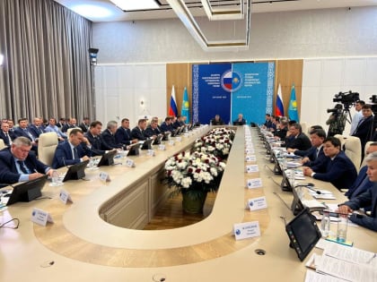 Виталий Хоценко на Форуме России и Казахстана актуализировал программу сотрудничества с Павлодарской областью до 2025 года