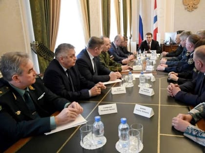 Виталий Хоценко встретился с руководством правоохранительных органов и силовых ведомств