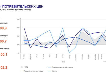 Об индексе потребительских цен в феврале 2024 года