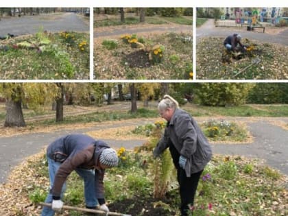 Цветы в сквере им. Б. Суворова украсят микрорайон