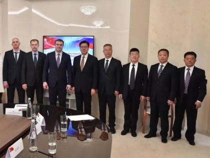Виталий Хоценко встретился с делегацией Маньчжурии Китайской Народной Республики