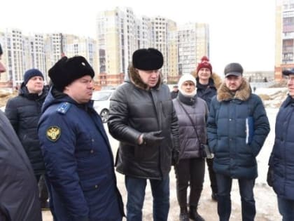 Мэр Шелест и прокурор Попов снова отправились в объезд стройплощадок Омска
