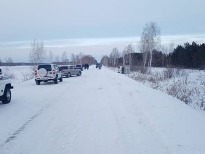 В Омской области перевернулся рейсовый автобус с пассажирами