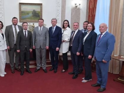 Белорусская делегация на омской земле