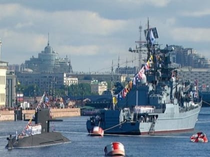 В Санкт-Петербурге прошел Главный военно-морской парад