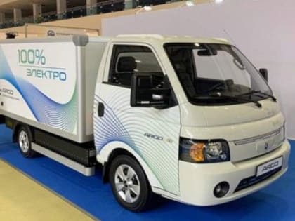 На выставке в Москве компания «СпецАвтоИнжиниринг» презентовала электрофургон Sollers Argo EV