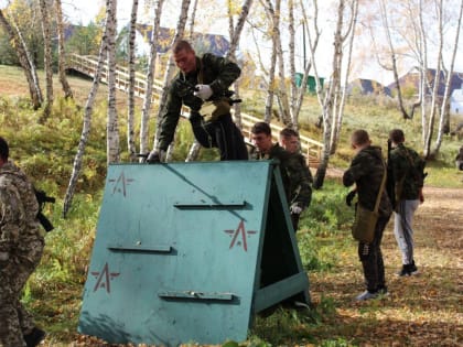 Команда Омского института водного транспорта победила в «Зарнице»