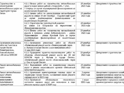 В Омске разработают план по капитальному ремонту еще двух мостов