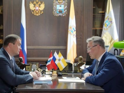 Виталий Хоценко и Владимир Владимиров обсудили сотрудничество между регионами