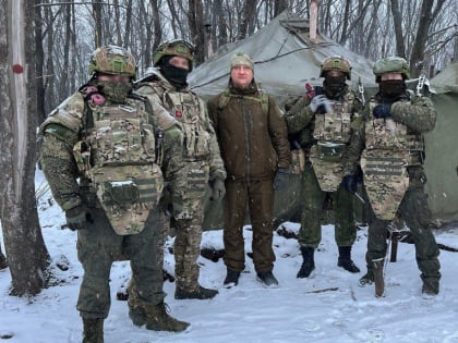 «Мы на месте». Депутат Дмитрий Савельев выложил фото новосибирского батальона «Вега» в зоне СВО