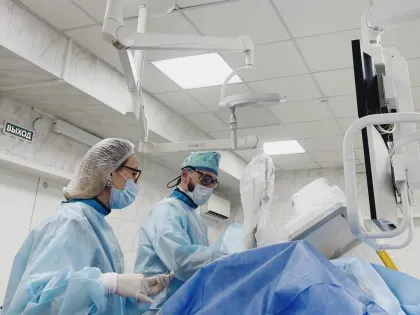 Омские врачи спасли женщину от ампутации ноги