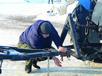 Будущие механики сдавали экзамен