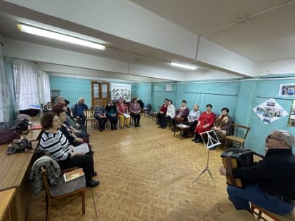 Репетиция хора «Надежда» в Амурском районе