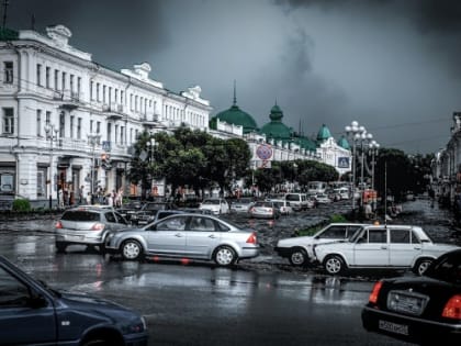 В Омской области ожидаются ливень, град и штормовой ветер