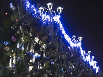 Подготовка к Новому году в Омске