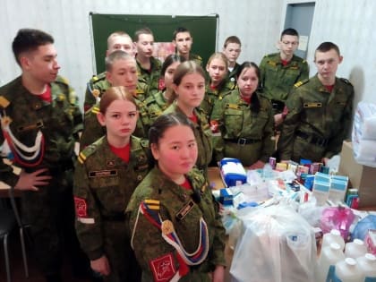 Жители Таврического и Русско-Полянского районов помогают землякам, участвующим в СВО
