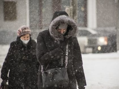 Снег и порывистый ветер пообещали синоптики жителям Омской области 12 января
