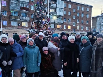 Новый год в нашем дворе