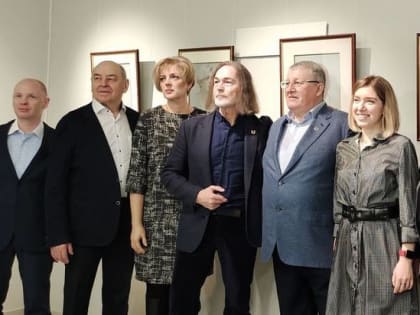 Известный художник Никас Сафронов презентовал омичам портреты олимпийских чемпионов