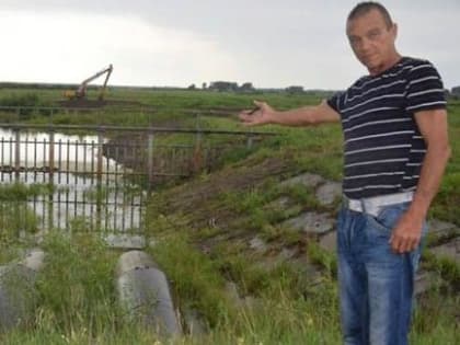 На севере Омской области подрядчик исправил недочёты в ремонте плотины, из-за которых обмелела Оша