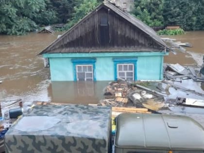 В Приморье из-за тайфуна произошло самое большое за последние десять лет наводнение