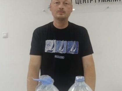 Волонтёры передали помощь в Курск