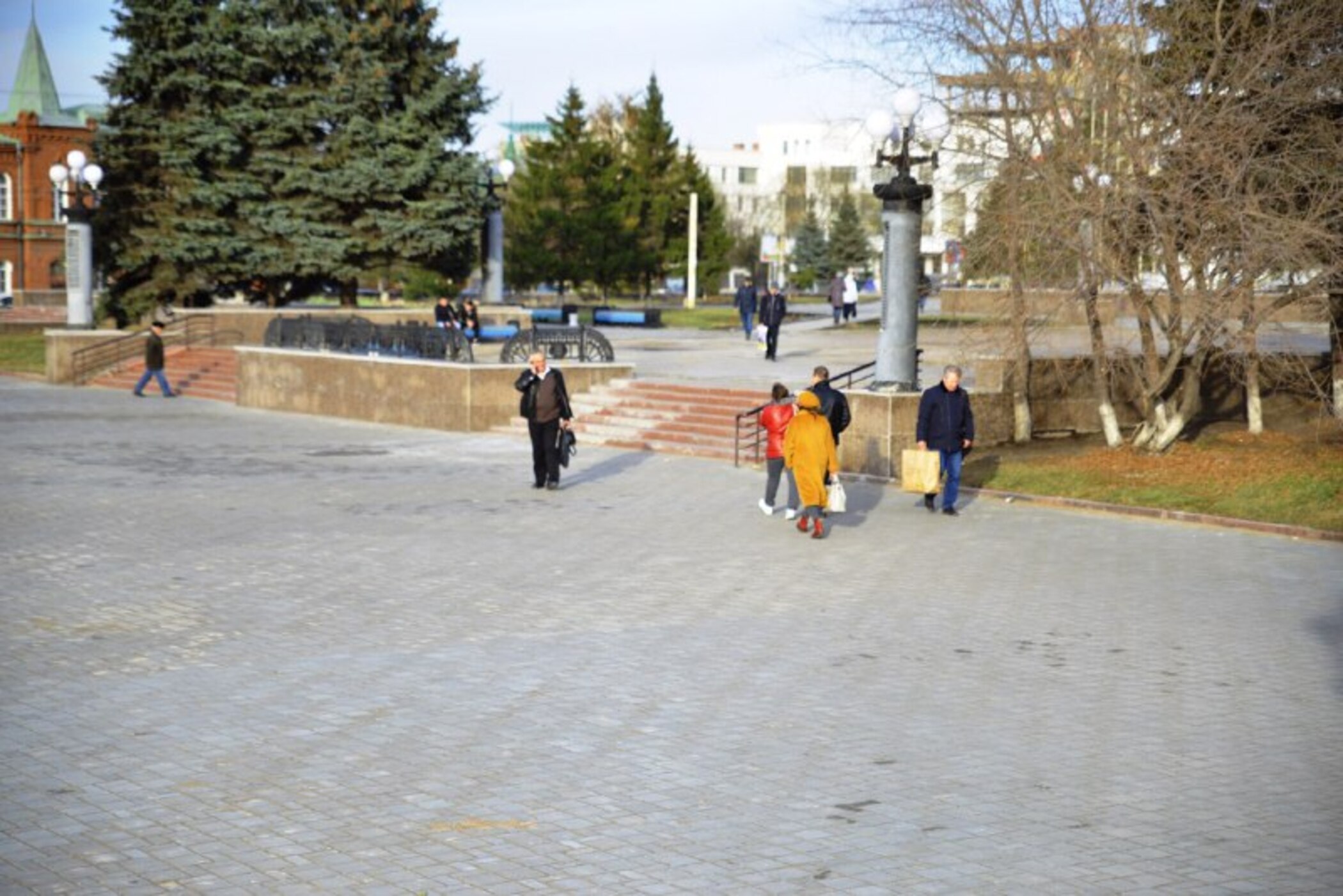 омск театральная площадь