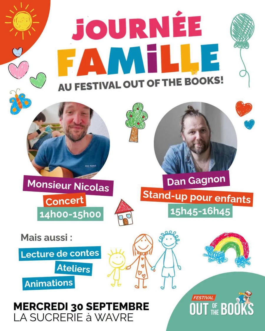 Image illustrant l'article : La journée Famille au Festival - Mercredi 30 septembre 2026