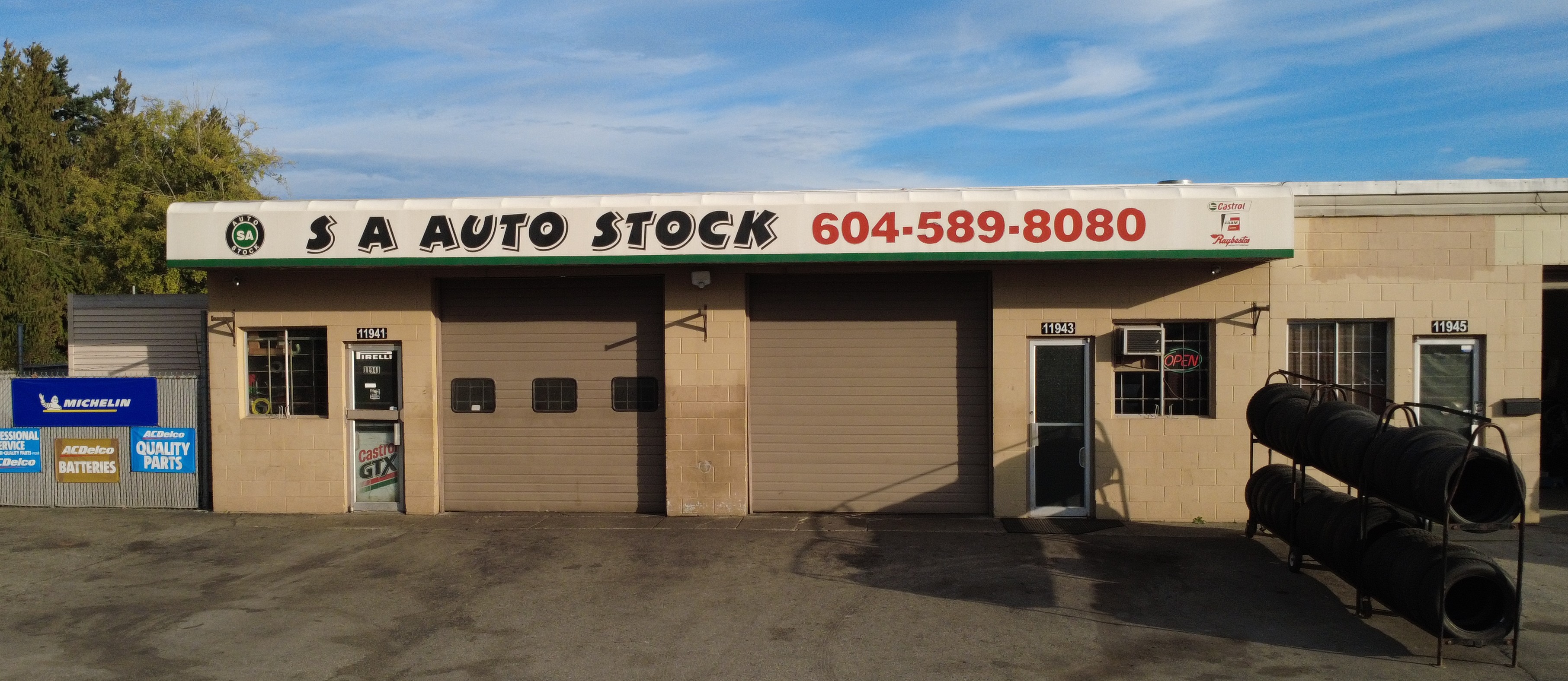 Car repair in progress