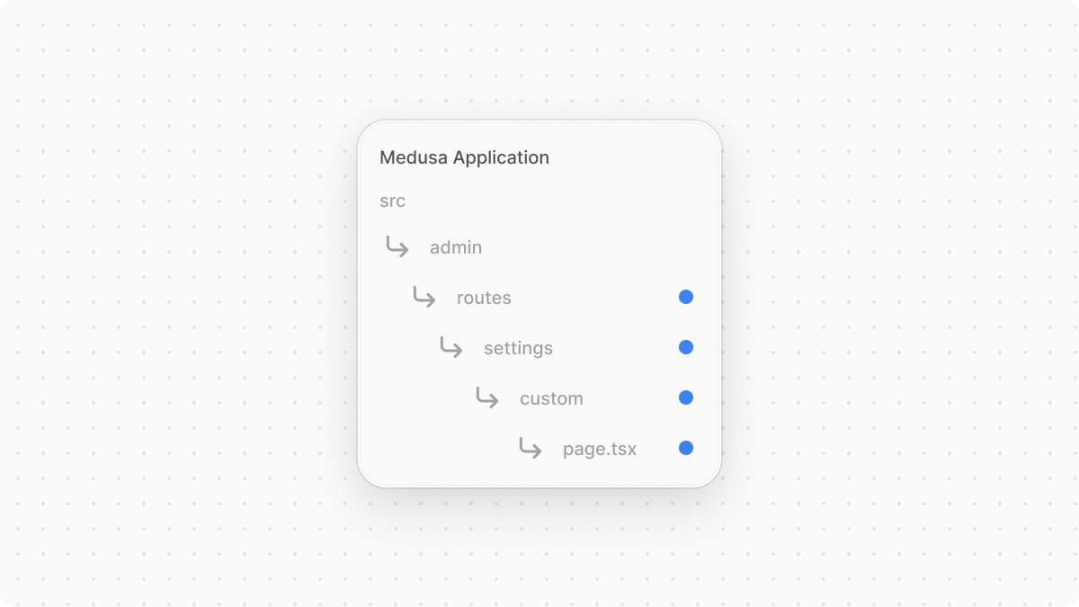 Example of settings UI route file in the application's directory structure