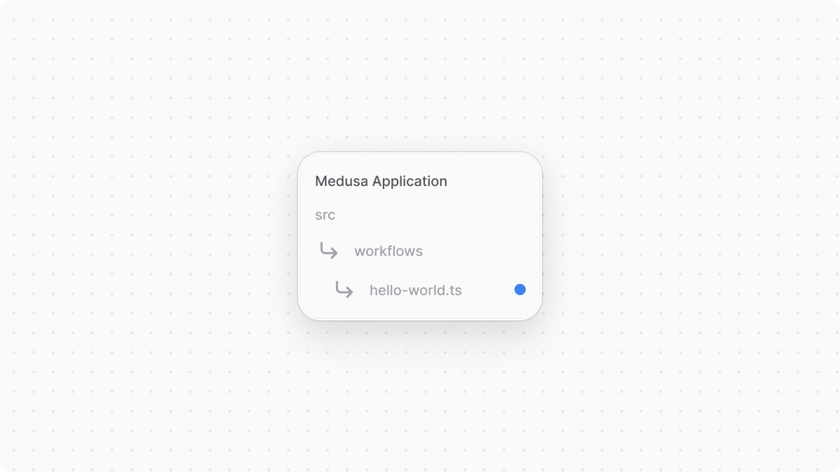 Example of workflow file in the application's directory structure