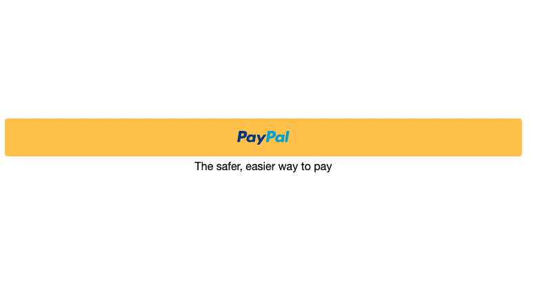 PayPal Button