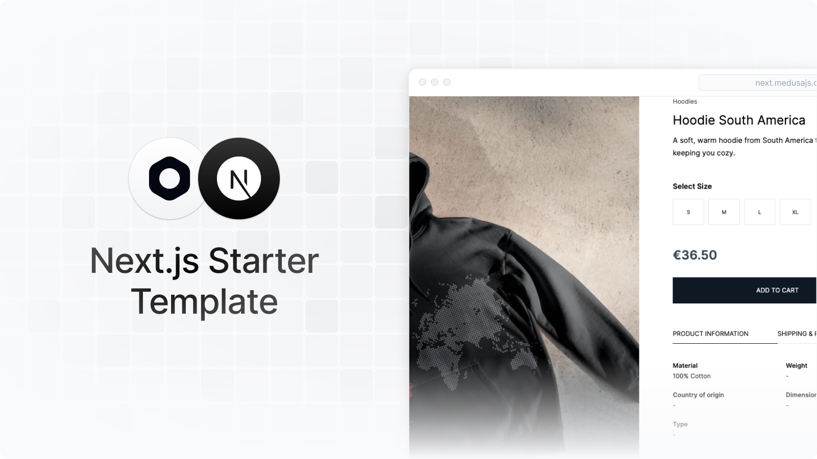 Next.js Starter Storefront