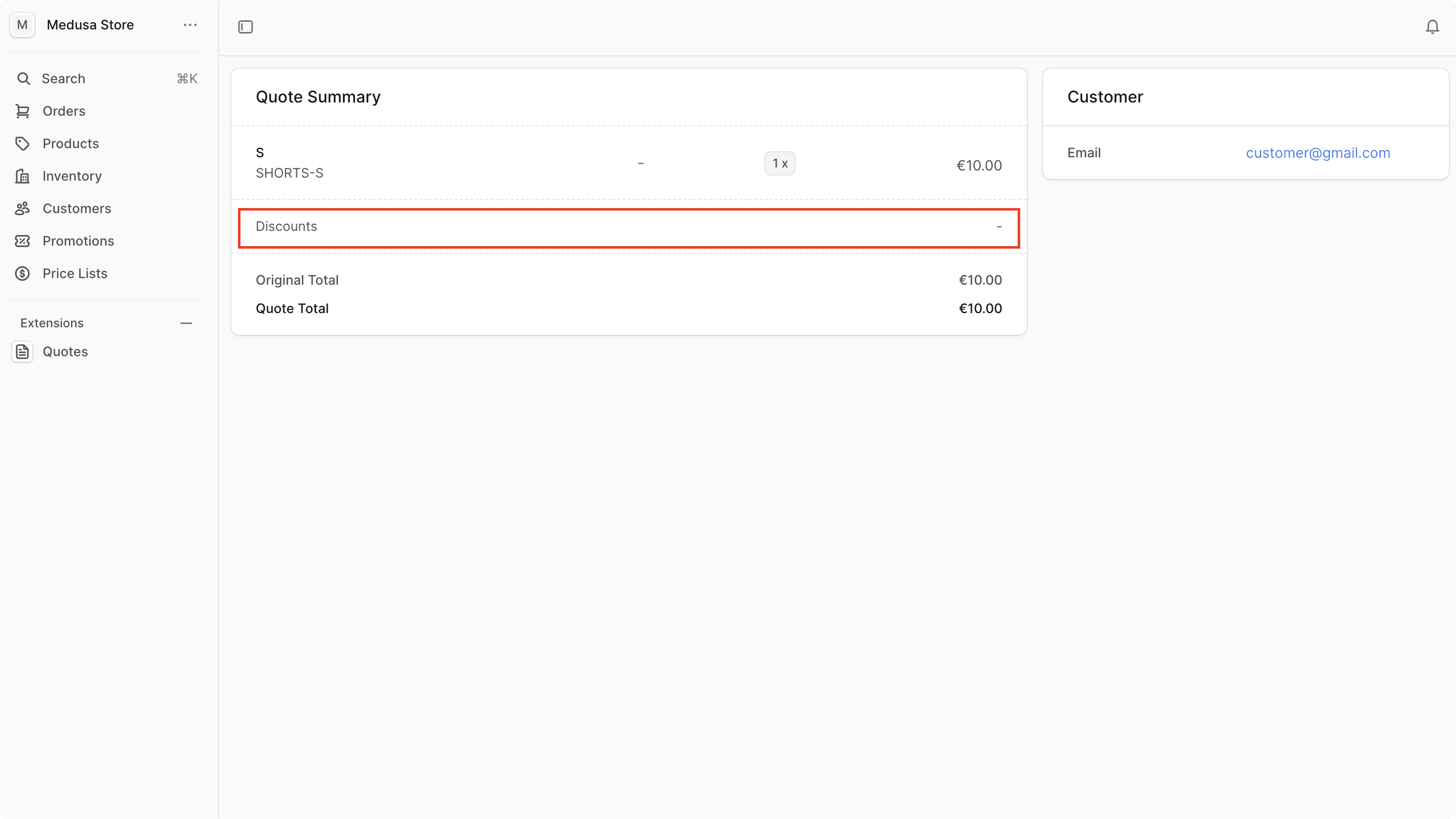 Screenshot showcasing where this component will be in the page