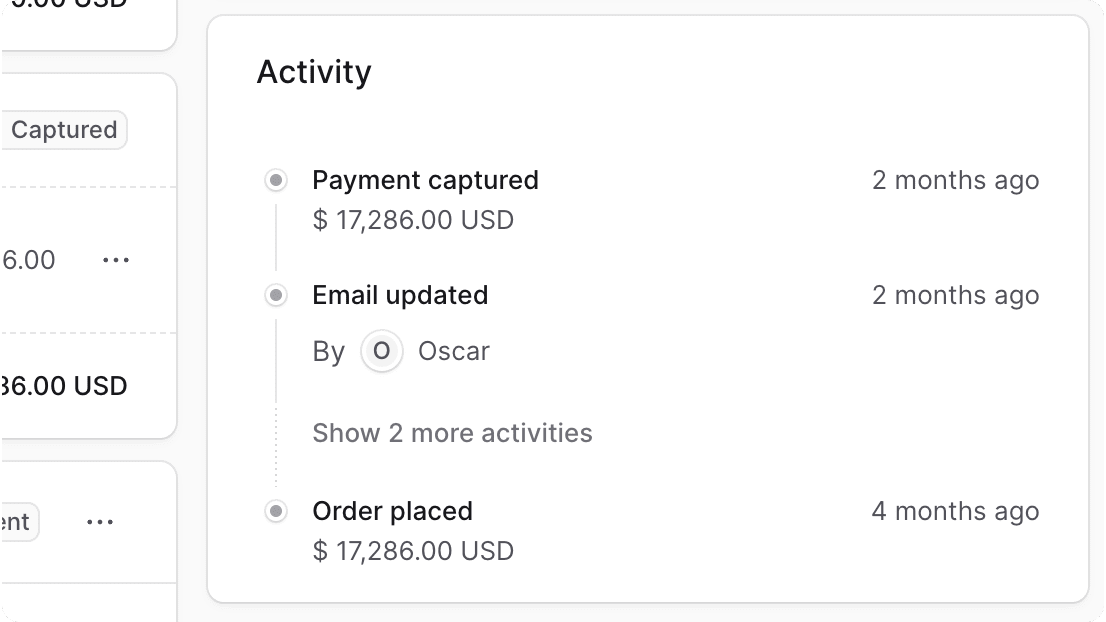 Activity Section