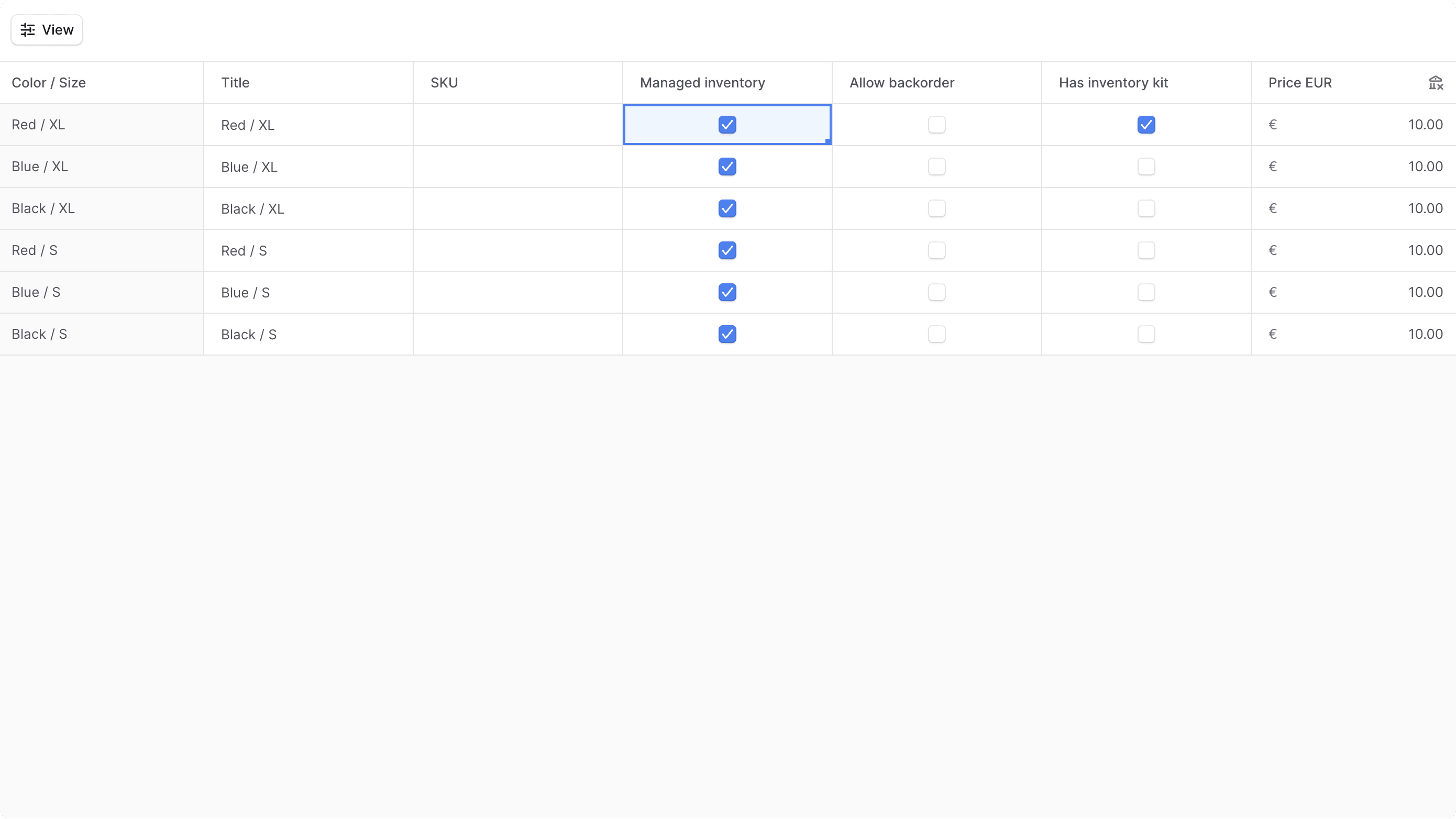 Create Product Third Step