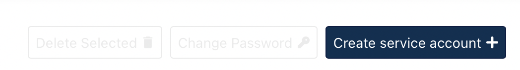 Create Service Account