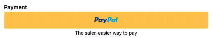 PayPal Button