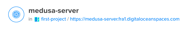 The URL is available under the Space's name on the Space's page