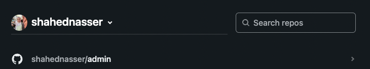 Choose Repository